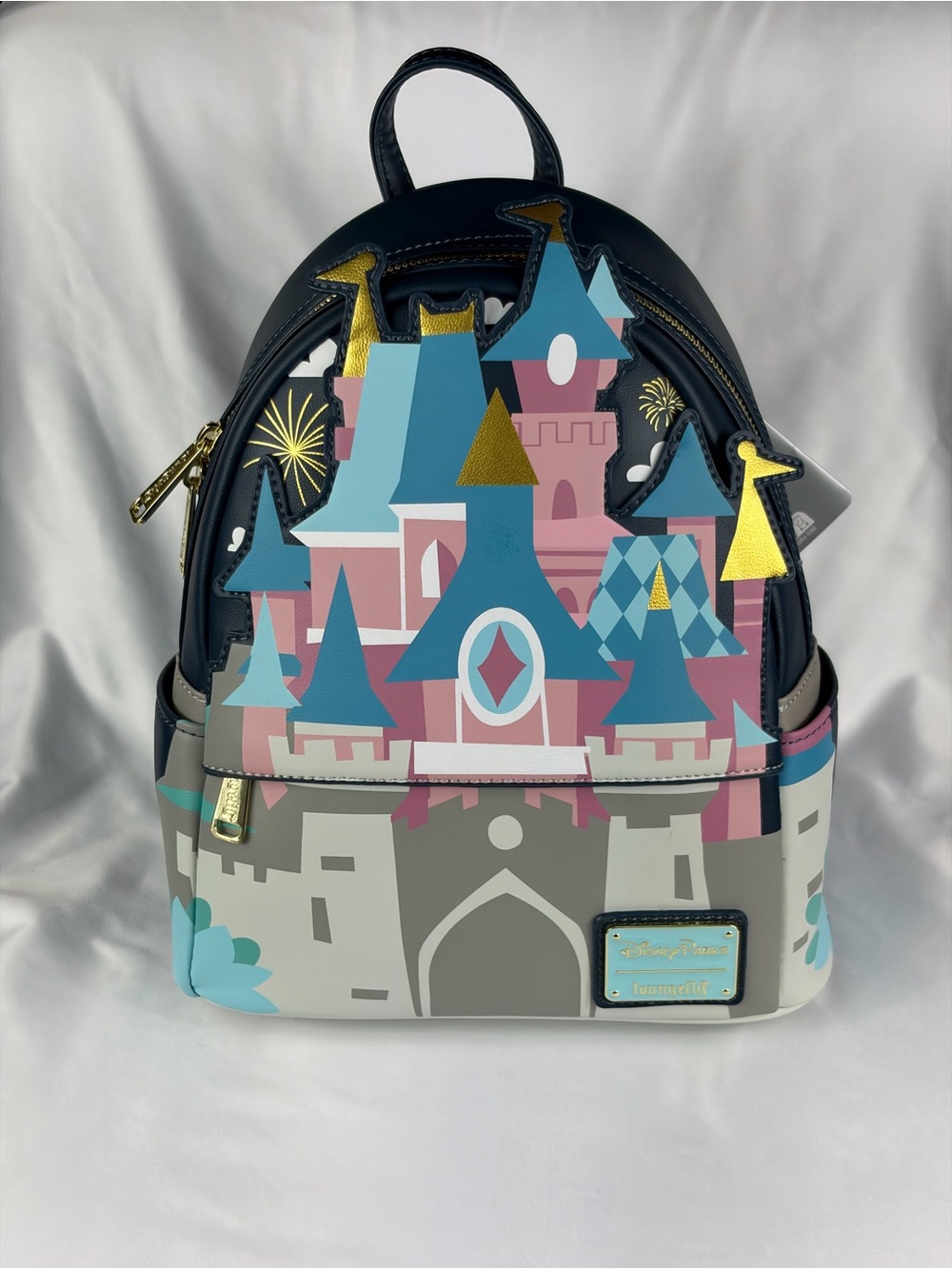 Loungefly Disney Parks Castle Mini Backpack- Disneyland Paris Collectible NWT